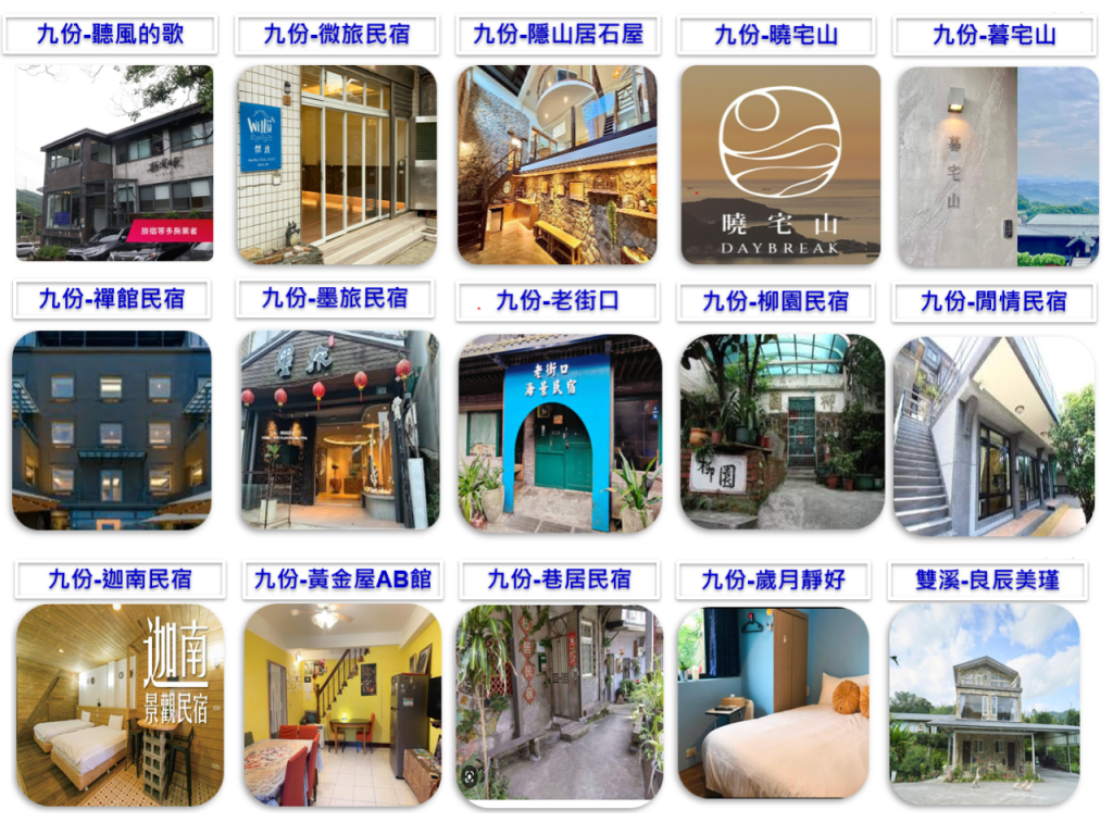 九份、瑞芳與雙溪民宿影音系統導入案例