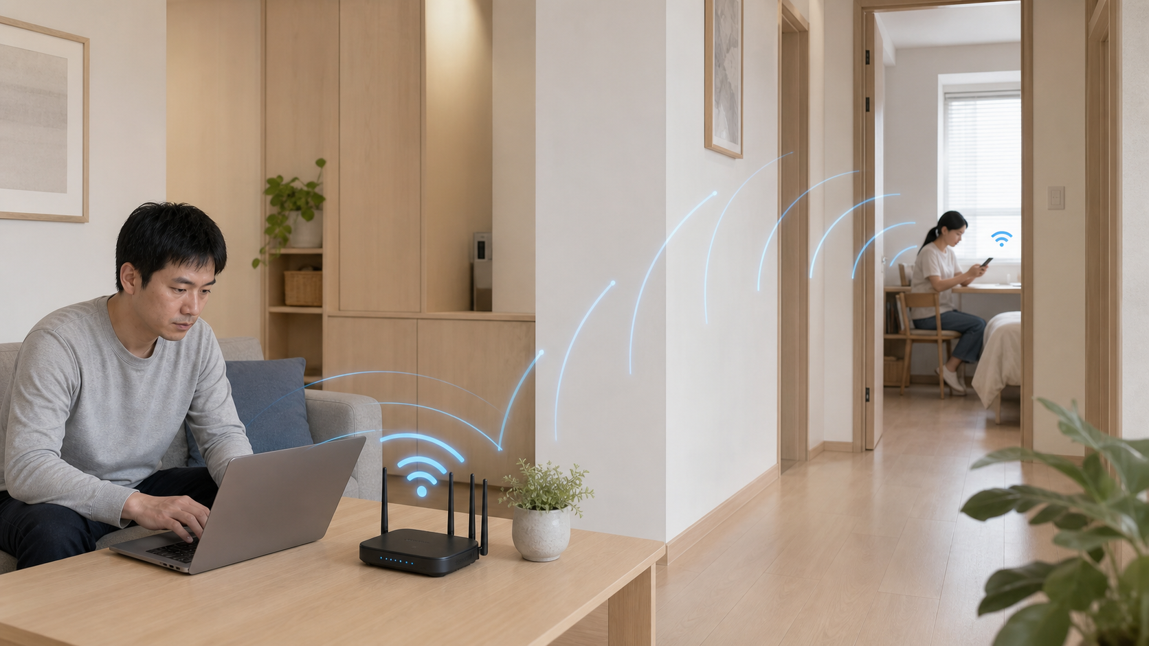 汐止家用 Wi-Fi 牆面阻隔與房間訊號覆蓋